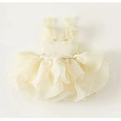 Summer Girl Princess Dress Children's Bow Strap Black Tutu Dress Elegant Girls Party Dresses Fashion Toddler Sweet Cute Clothes