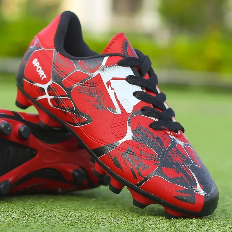 New Men Soccer Shoes Kids Cleats Grass Adult Professional Football Boots Ultralight Non-Slip Boys Training Shoes