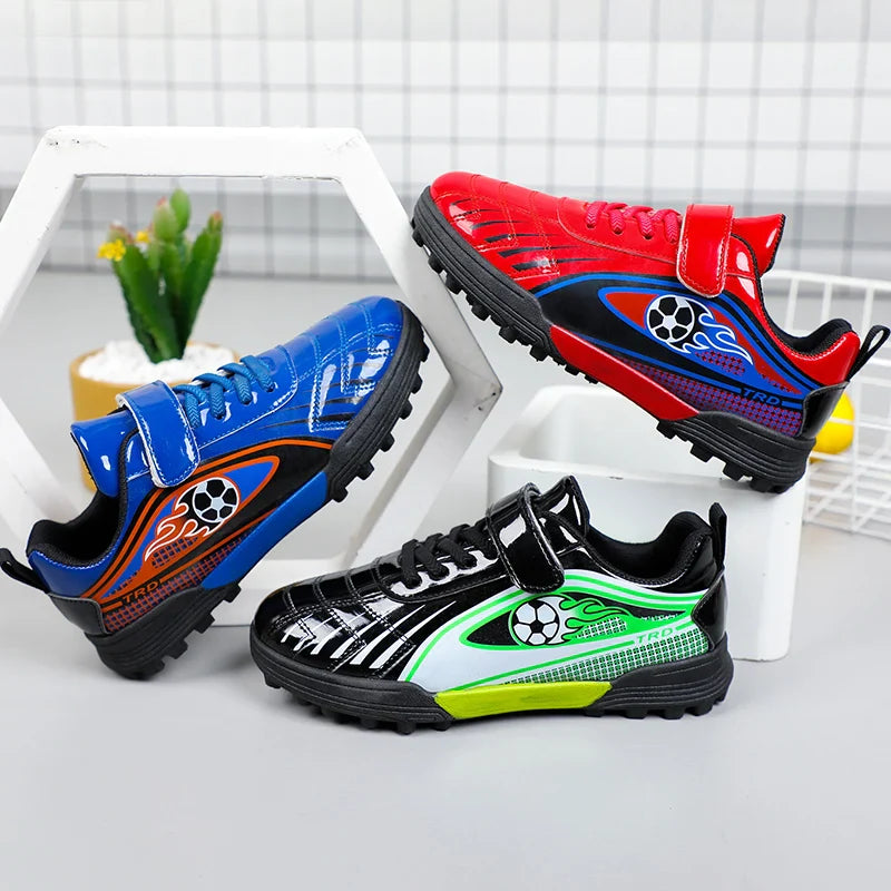 Casual Cool Soccer Shoes For Boys Lightweight Non-slip Football Shoes For All Seasons