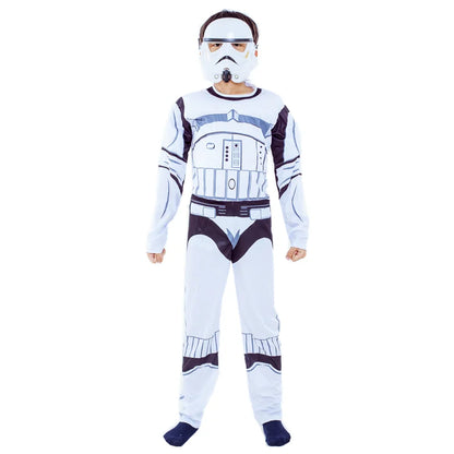 New Boys Girls Superhero Costume Movie Characters Cosplay Jumpsuit with Halloween Mask Party Cosplay Outfit for Holiday Dress Up