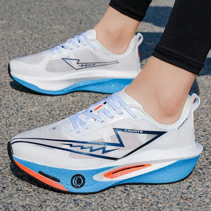 Men's Fashionable Casual and Comfortable Sports Running Shoes Breathable Fabric Upper Non-Slip and Wear-Resistant Shoes