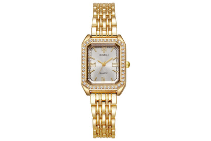 New High-end Luxury Ladies Watches Elegant Diamond Jewelry Quartz Bracelet Wristwatch Gifts for Women 2025 Fashion Dress Watch