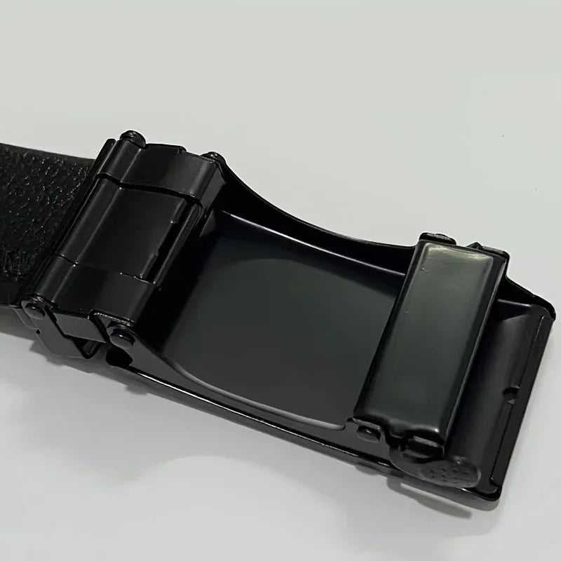 New Men's Belt Casual Fashion Automatic Buckle Business Leather Belts For Men Jeans High Quality Strap Ideal Gift Choice