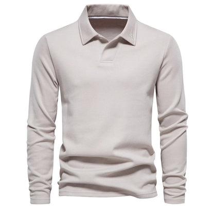 Men's Embroidery Polo Shirt Fashion Turn down Collar Casual Social Luxury Golf Shirt