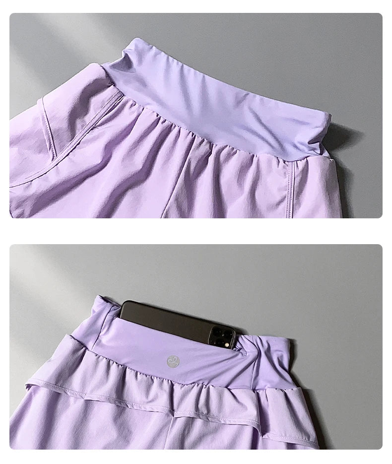 Yoga Short Woman Gym Clothes 2 In 1 High Waist Pants With Pockets Fitness Cycling Shorts Women Yoga Shorts Sportwear 2025