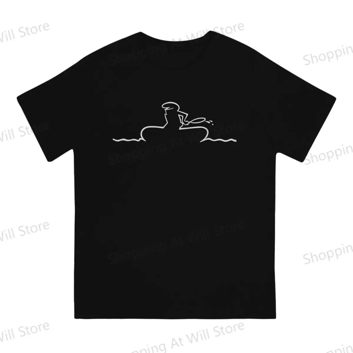 men's and women's casual T-shirts La Linea The Line Osvaldo Cavandoli TV Round neck short sleeved T-shirt Street Clothing S-6XL