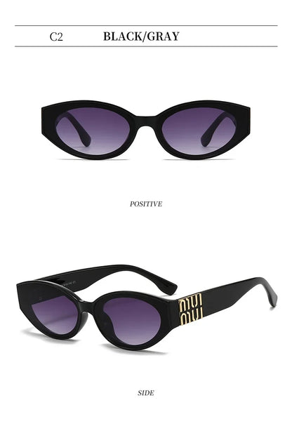 2025 New Fashion Cat Eye Sunglasses Women Men Brand Design Luxury Small Frame Sun Glasses Ladies Eyewears Oculos De Sol UV400