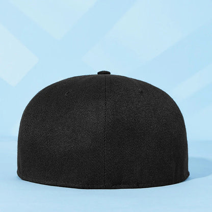 Man Plus Size Baseball Caps Adult Flat Peak Hip Hop Fitted Hat Men Women Large Size Snapback Cap size 6 3/4 to size 8