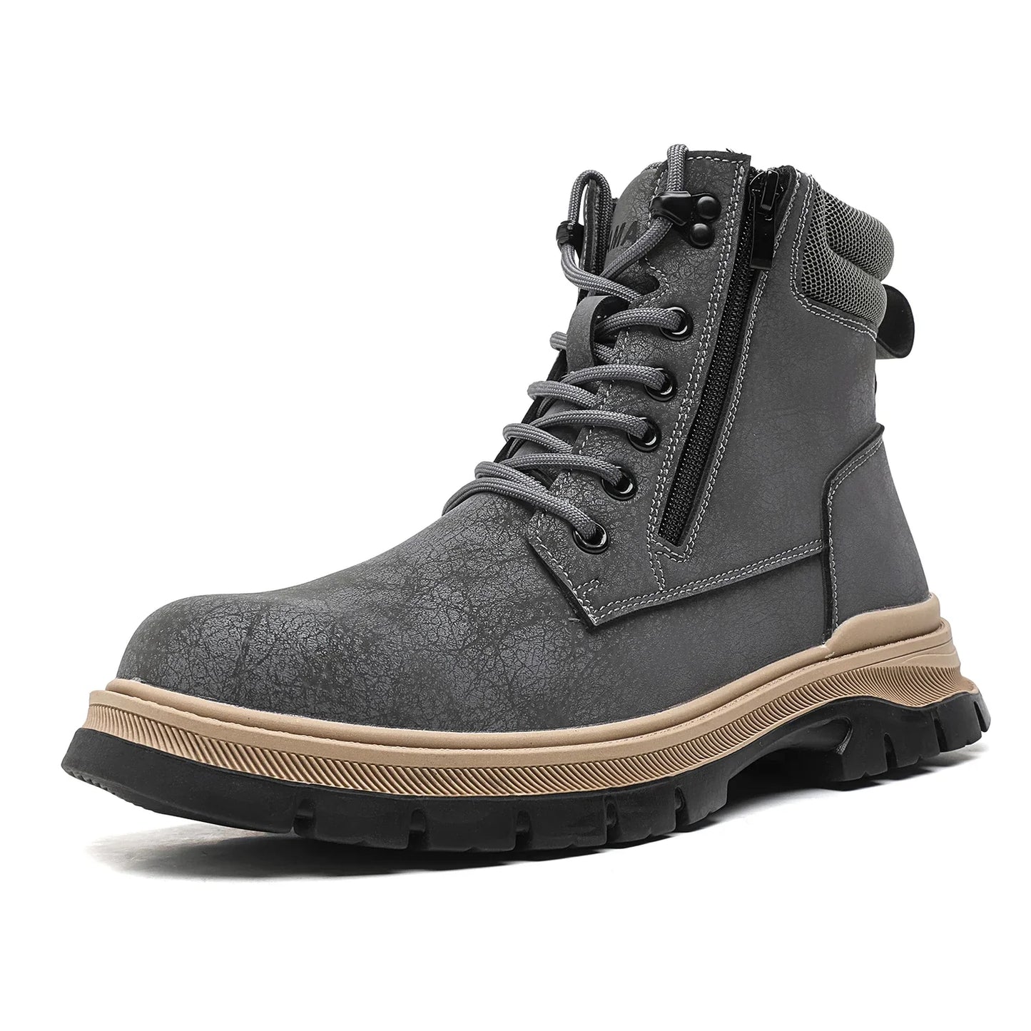 New Non Slip Work Shoes Men Work Boots Indestructible Safety Shoes Steel Toe Shoes Puncture-Proof Sneakers Male Footwear Shoes