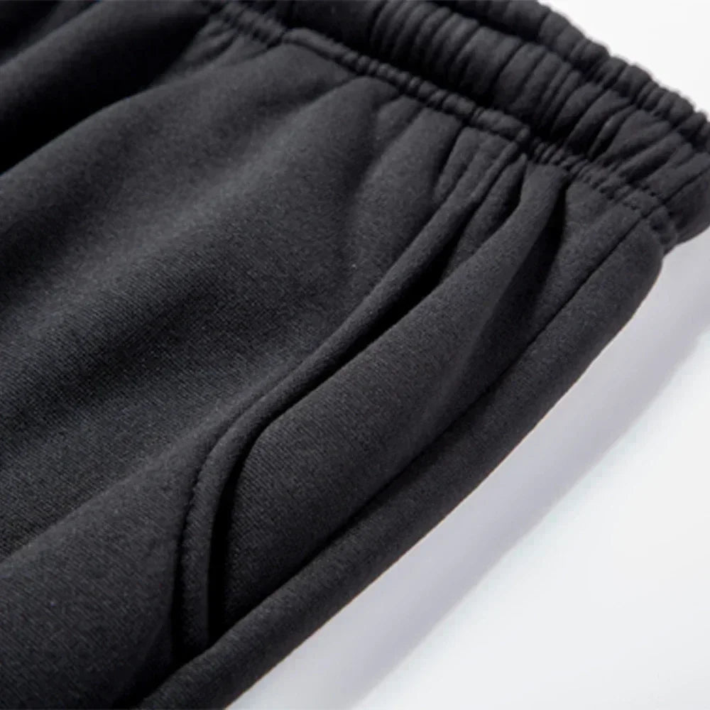 PARIS Letter Print Sweatshirt Suit Men's Fleece Hoodie Pants Set Spring Autumn Winter Warm Casual Sports Pullover Trousers Sets
