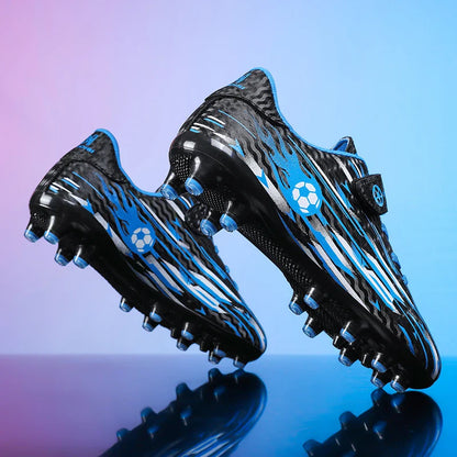 Kids Youth Soccer Shoes Boys Girls Football Cleats TF FG Training Sneakers Non-Slip Grass Artificial Grass Sport Boots