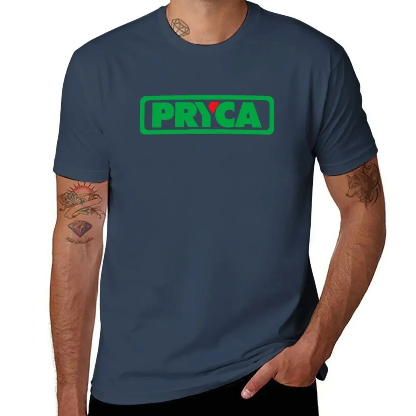New Pryca T-Shirt kawaii clothes customs design your own outfits for men