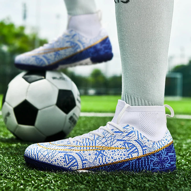 New Men Women Professional Soccer Shoes Unisex Futsal High-quality Football Boots Ultralight Hot Sale Cleats TF/FG Sneakers