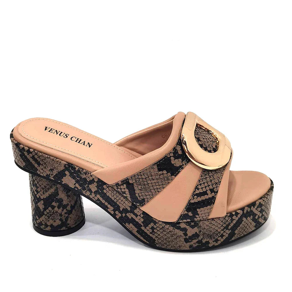 Retro Design!Three-Piece Set Peach Color Patent Leather Bag With Ribbon For Women, Classic High-Heeled Shoes