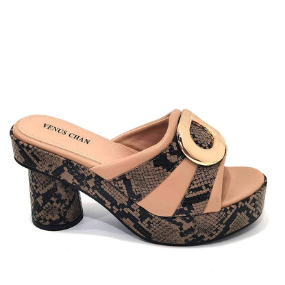 Retro Design!Three-Piece Set Peach Color Patent Leather Bag With Ribbon For Women, Classic High-Heeled Shoes