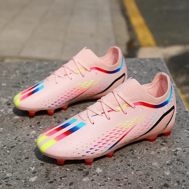 New Men Ultralight Soccer Shoes TF/FG Professional Football Boots Unisex Non-Slip High-quality Wholesale Drop Shipping Training