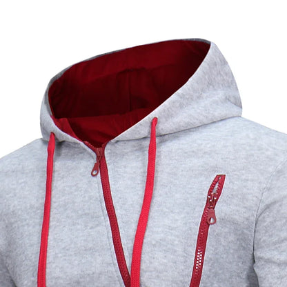 Pant Sets men's Zipper Sweatshirt Suit Hooded Zip-up Man Clothes for Men Winter Tracksuit Sets Sweatsuit Set Men's Hoodies Male