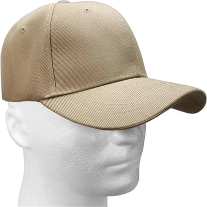 Korean Wave Solid Baseball Hat for Men and Women Fashion Versatile Casual Sports
