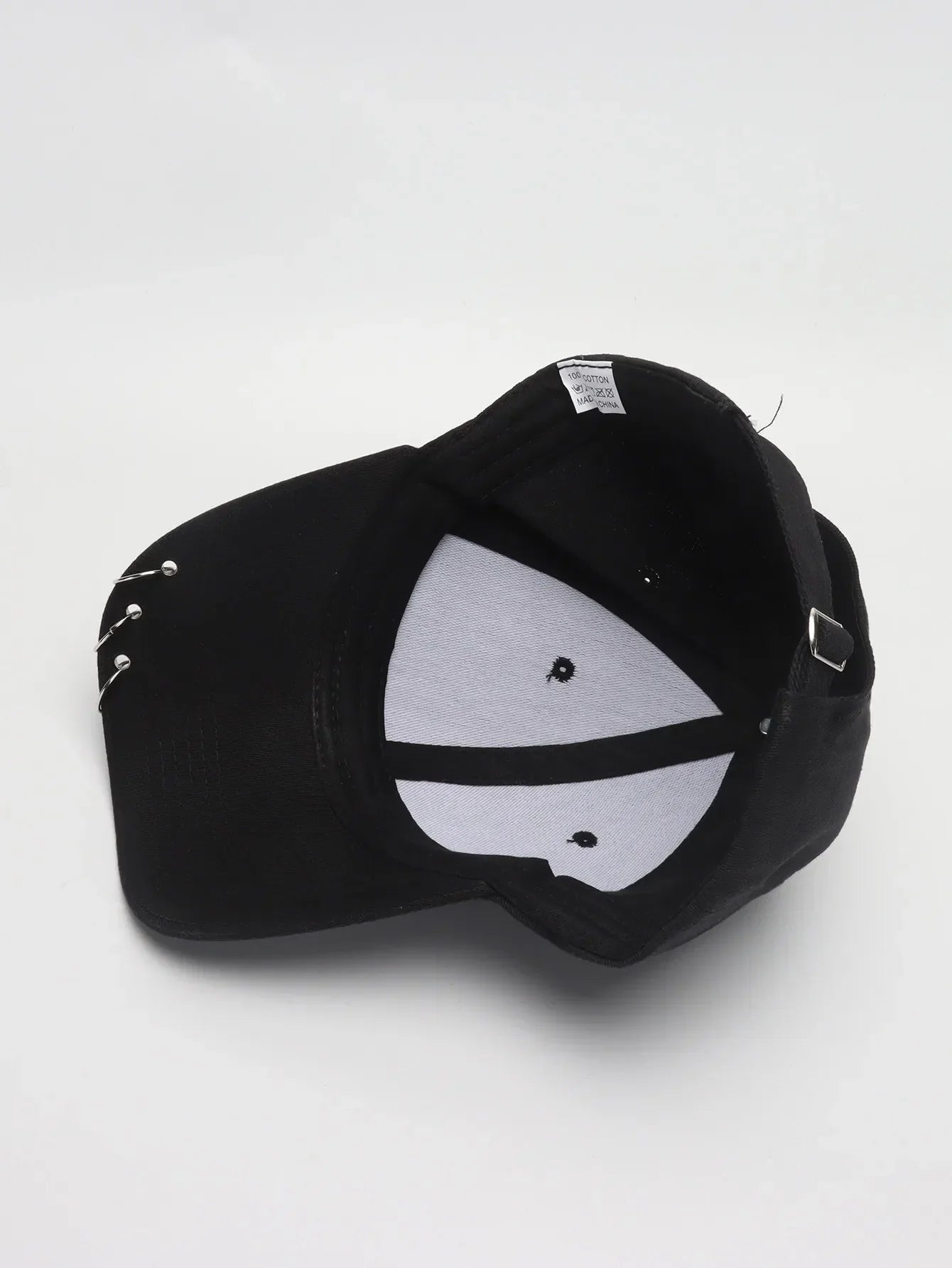 Hip Hop Women's Baseball Cap With Ring Circle Snapback Hats For Men Women Unisex Dad Hat Adjustable Kpop Korean Style Gorra