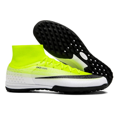 New Men Football Boots Women Professional Soccer Shoes Hot Sale TF/FG Sneakers Unisex High-quality Futsal Cleats Ultralight