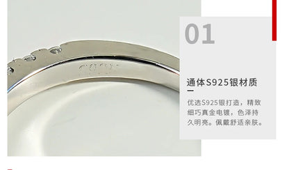 925 silver ring women's French retro Papalacha fashion temperament personality oval egg shape exquisite simple retro