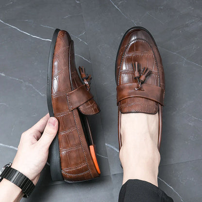 Hot Selling Summer Trend Refreshing Lightweight Leather Shoes Versatile Wear-resistant Casual Shoes for Men in Sizes 38-46