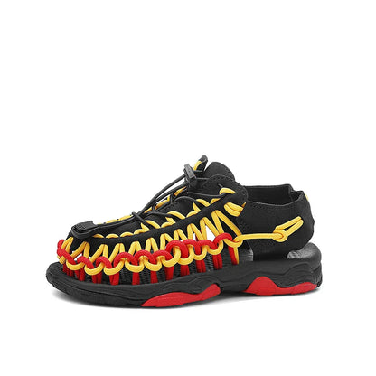Hot Sale Kids Sports Sandals Summer Boys Beach Shoes Outdoor Sneakers Sandals Rubber Non-slip Casual Sandals for Children
