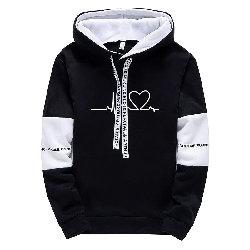 Hoodies Sportswear Sweatshirts for Men Comfortable Autumn Winter Sports Casual Fashion Versatile Sweatpants Daily Dressing Men's