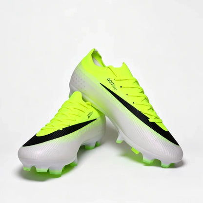 New Mens Football Boots Youth FG/TF Training Studded Fast Soccer Cleats Boys Non Slip Football Shoes Chuteira Campo 35-45
