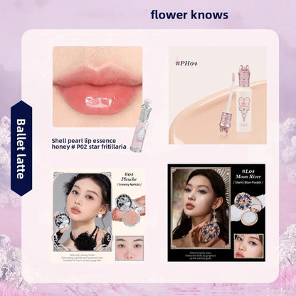 Makeup Sets Little Angel Bunny Garden Lip Glaze Blush Shell Jewelry Birthday Gift Kit De
