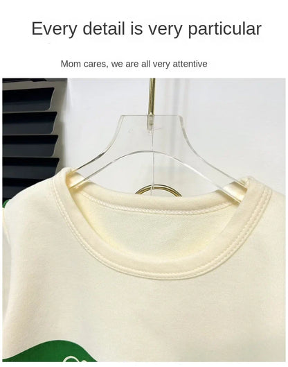 2024 New Kids Short Sleeve Suit Striped Girls Boys Set Summer Tops +short Baby Clothes Children's Wear