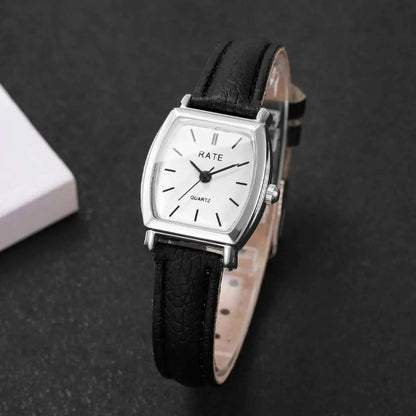 Fashion Women Watches Casual Small Dial Leather Strap Womens Quartz Watch Reloj Mujer Girls Clock（Without Box）