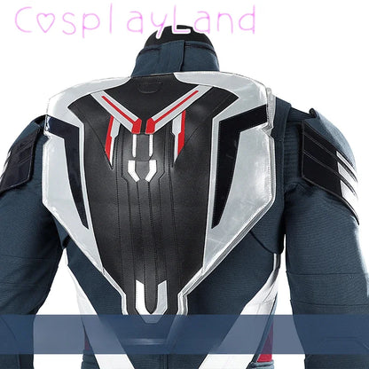 New Superhero Cosplay Costume Captain Steve Rogers Suit Adult Men Halloween Comic Con Outfit Custom Made Superhero Jumpsuit