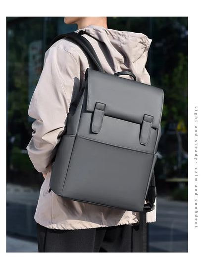 Cross-border New Men's Backpack High-end Casual Versatile Business Laptop Bag Daily Commute Large Capacity Backpack