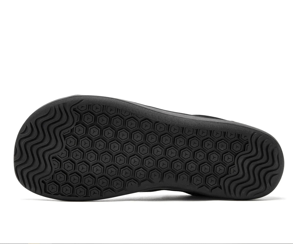 HOBIBEAR Tênis Casual Unissex de Lona | Zero Drop | Bico Largo para Caminhada Minimalista