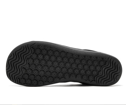 HOBIBEAR Tênis Casual Unissex de Lona | Zero Drop | Bico Largo para Caminhada Minimalista