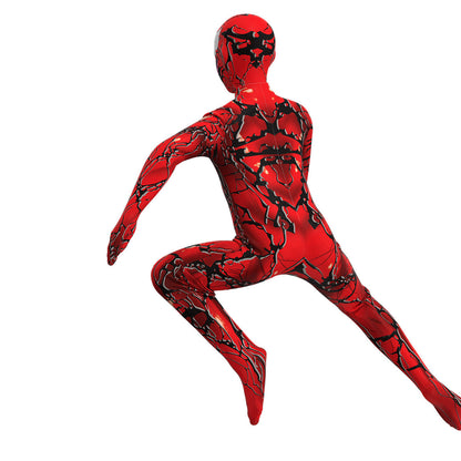 Kids Venom: Let There Be Carnage Carnage Cosplay Costume Bodysuit Jumpsuit Halloween Carnival Suit Party Dress