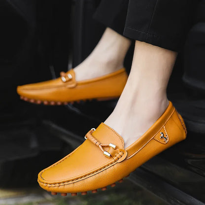 Men Loafers Shoes Formal Dress Shoes Business Casual Shoes for Men Wedding Party Office Shoes Soft PU Leather Loafers Men
