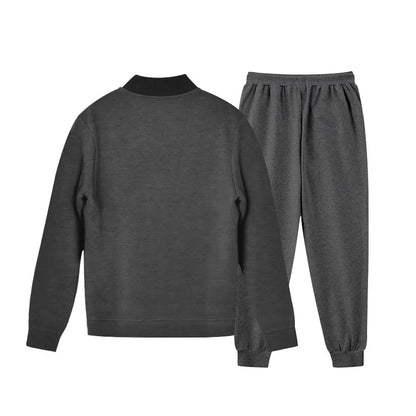 2025 Men's Fitness Sports Style Outdoor Casual Zipper Set In Stock