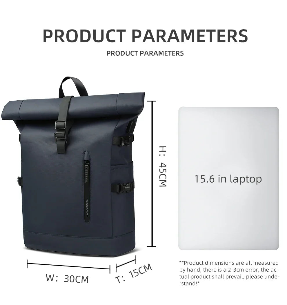 Large 15.6 Inch Laptop Backpack Men Anti-Theft Travel Backpack for Business University Bicycle School Backpack With USB Port