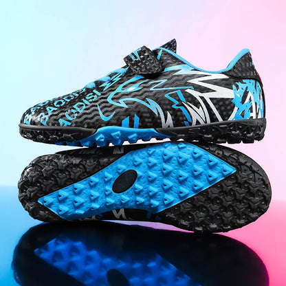 New Men Kids Football Boots Ultralight Professional Boys Match Grass Soccer Shoes Cleats Non-Slip Training Shoes Drop Shipping