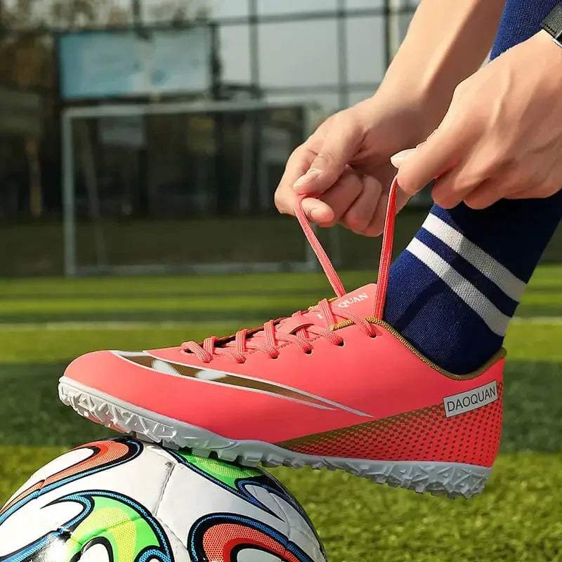 Men's Soccer Shoes Professional Society Football Boot Sports Turf Training Soccer Shoes Outdoor Grass Football Shoes for Men