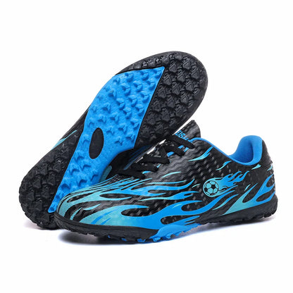 New Kid Match Boys Professional Football Boots Sneakers Soccer Shoes Comfortable Outdoor Match Non-Slip Sports Shoes Unisex