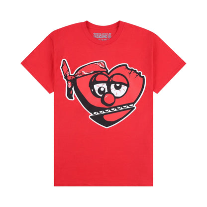 Glogang Men's Trendy Short-Sleeve T-Shirt Fashionable Street Style Harajuku Style Y2K Crew Neck Short-Sleeve Pure Cotton T-Shirt