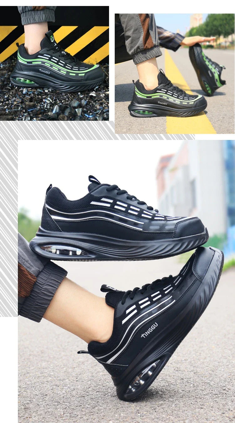 New insulated 10KV anti-smash and anti-puncture labor protection shoes Lightweight and breathable safety protection work shoes