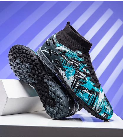 Size 34-46 Men FG/TF Football Boots Futsal Professional Unisex Kids Soccer Shoes Training Outdoor Boys Football Shoes Sneakers