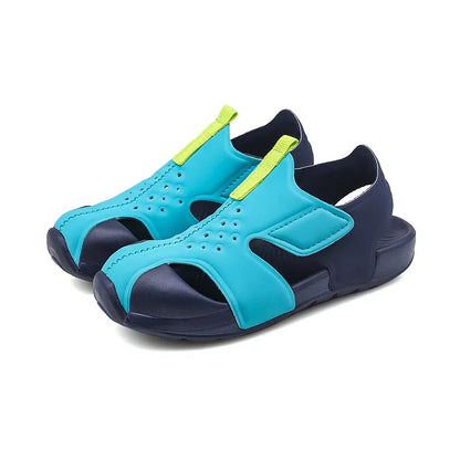 Summer Children's Beach Sandals Non-slip Soles Soft Comfortable Fashion Sports  Casual Boys Girls Baby Shoes Kids Flats Sandals
