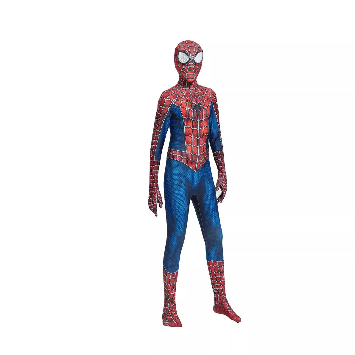 3D Mask Costume for Kid Adult Miles Morales Spider-Man Cosplay Bodysuit Halloween Carnival Superhero Full Body Zentai Jumpsuit