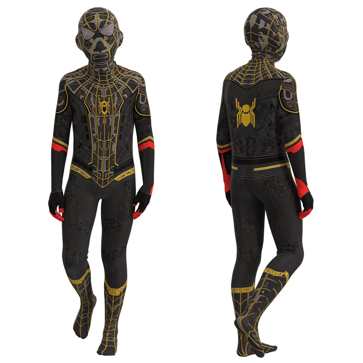 Halloween 3D  Costume Spandex Costume Superhero Luxury Bodysuit Adult Kids Bodysuit Cosplay Superhero Flash Bodysuit