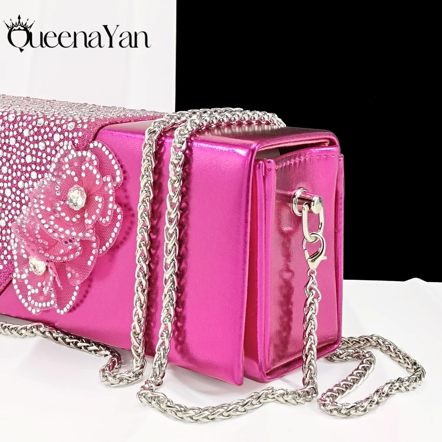 African-Inspired Evening Shoes and Handmade Clutch Set Pointed Toe High-Heel Women's Footwear and Matching Bag